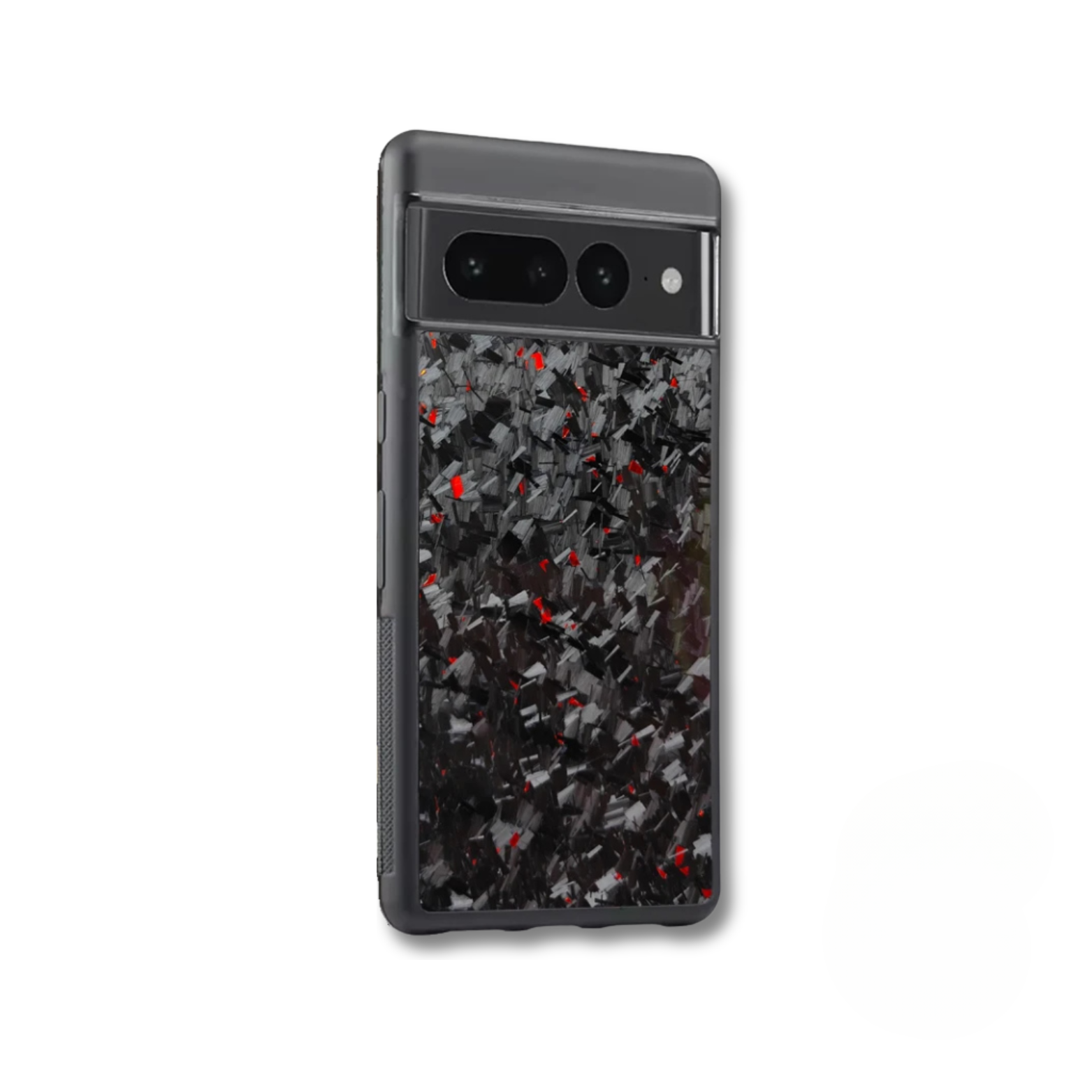 Rotes Gehäuse aus geschmiedetem Carbon – Google Pixel