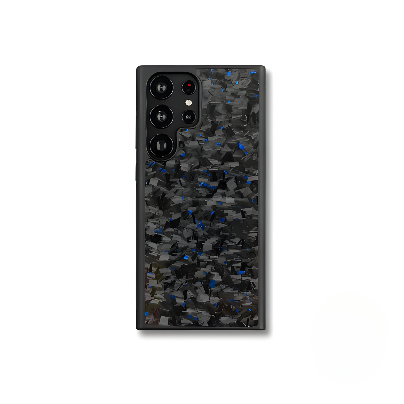 Blaues Forged Carbon Case - Samsung S-