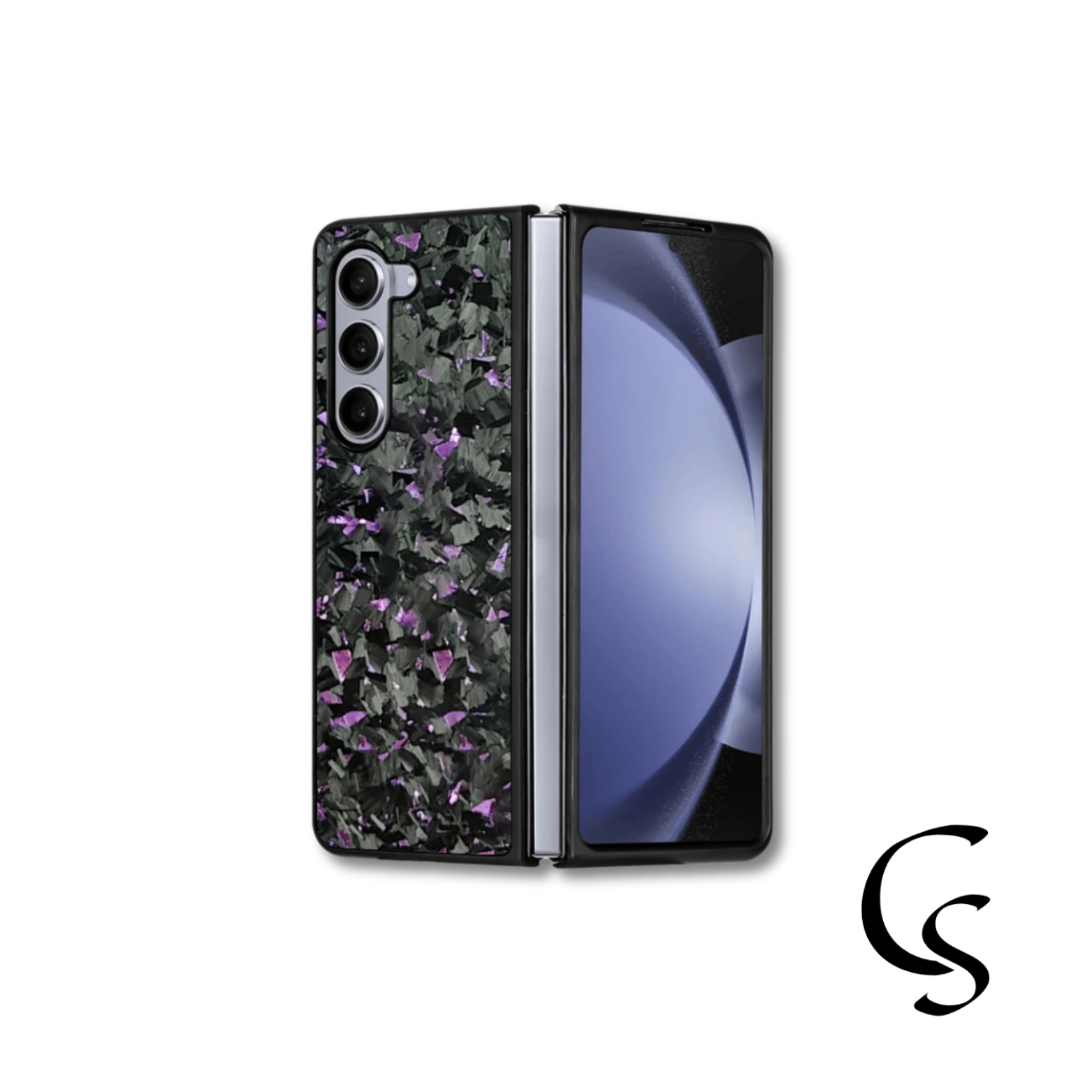 Coque en Carbone Forgé Violette | Samsung Z-